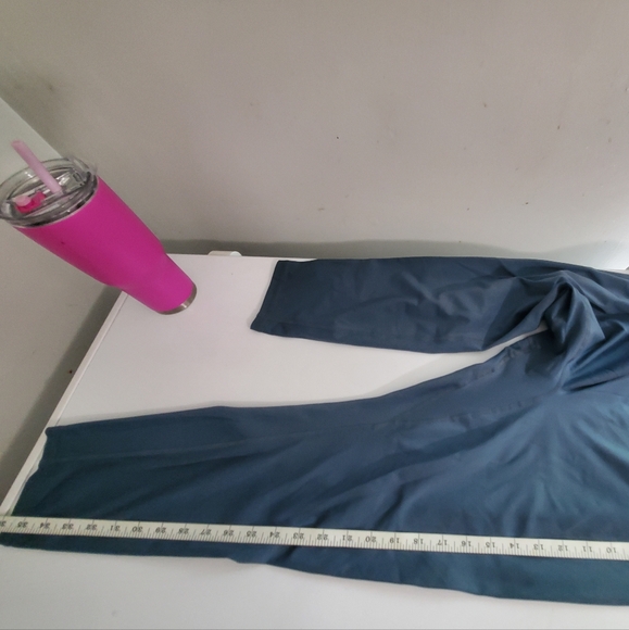 Motion 365 Fabletics By Celestial Blue Yoga Pants Legging Workout Pant 2X - Picture 11 of 16
